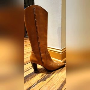 Circa leather boots. Knee high. Size 8